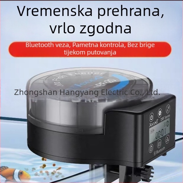 Pametni automatski hranilnik za akvarij – ABS materijal, Brend: jecod, Nije uvoz, Za akvarij