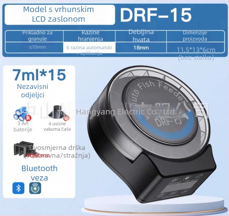 Pametni automatski hranilnik za akvarij – ABS materijal, Brend: jecod, Nije uvoz, Za akvarij