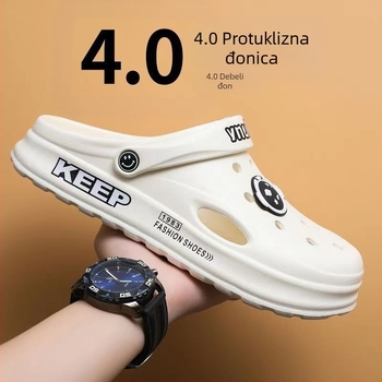 Muške sandale u korejskom stilu, EVA gornji dio i EVA đon, tehnologija ubrizgavanja đona