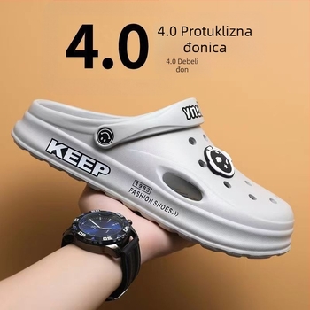 Muške sandale u korejskom stilu, EVA gornji dio i EVA đon, tehnologija ubrizgavanja đona
