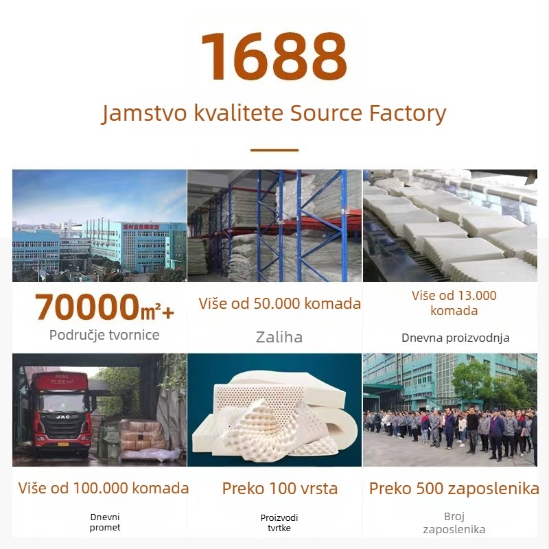 Jastuk od prirodnog lateksa s udjelom lateksa 90% i više, valovitog oblika, pogodan za djecu, bebe, odrasle i starije osobe