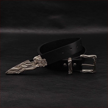 Unisex kaiš s vintage metalnim izrezbarenim cvjetnim motivom, PU koža, kopča od legure, zaključavanje pin kopkom, širina 2-4 cm, proljeće 2025