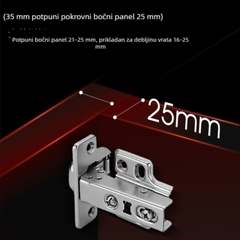 Panta vrata od željeza i nehrđajućeg čelika, elektroplatiranje