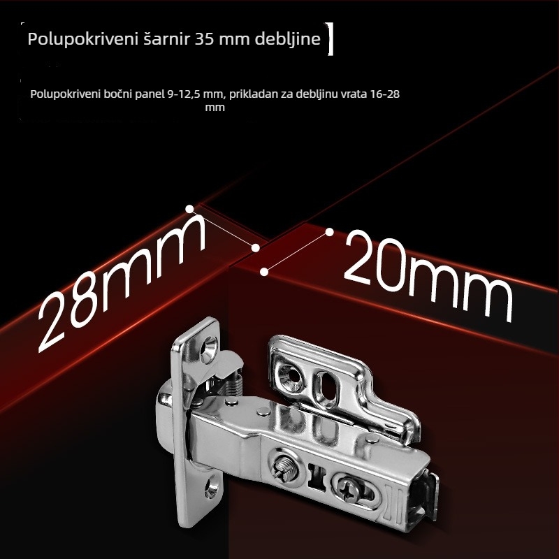 Panta vrata od željeza i nehrđajućeg čelika, elektroplatiranje