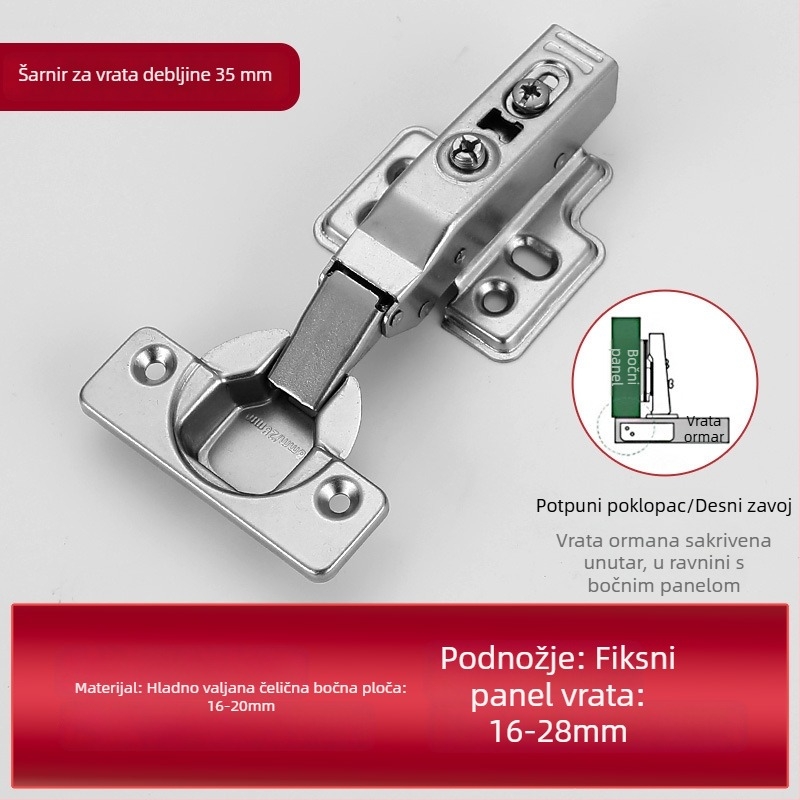 Panta vrata od željeza i nehrđajućeg čelika, elektroplatiranje