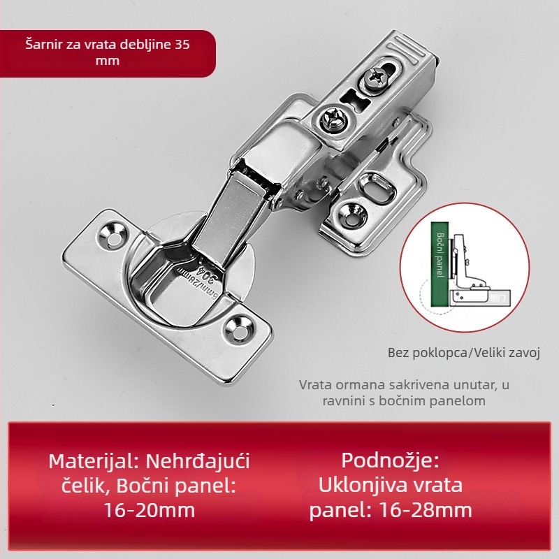 Panta vrata od željeza i nehrđajućeg čelika, elektroplatiranje