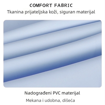 Unisex PVC čizme za kišu, visok vrat, vodootporne, okrugla vrh, proljeće 2025