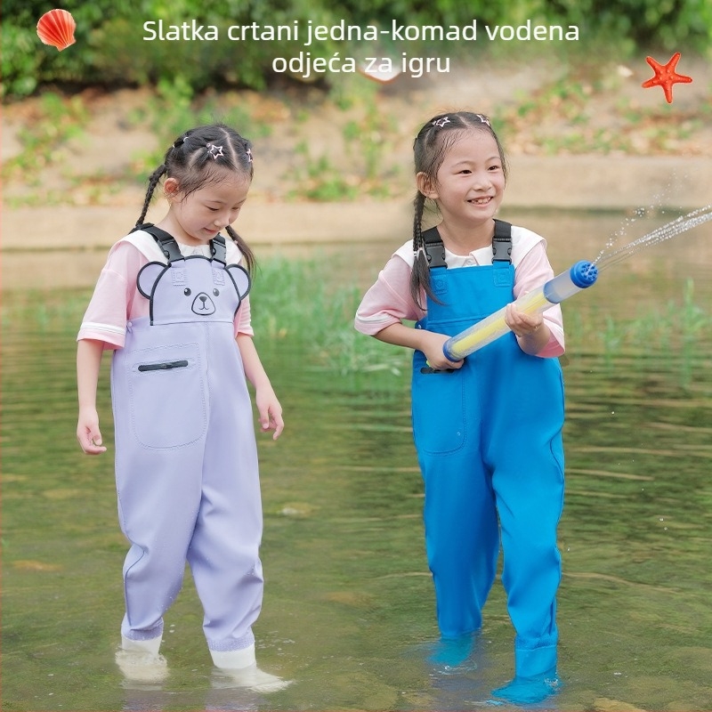 Unisex PVC čizme za kišu, visok vrat, vodootporne, okrugla vrh, proljeće 2025