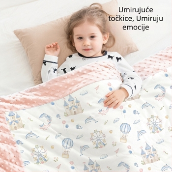 Dječji prekrivač od čiste pamuka, A klasa, za djecu do 3 godine, s poliester punilom, proljeće i jesen