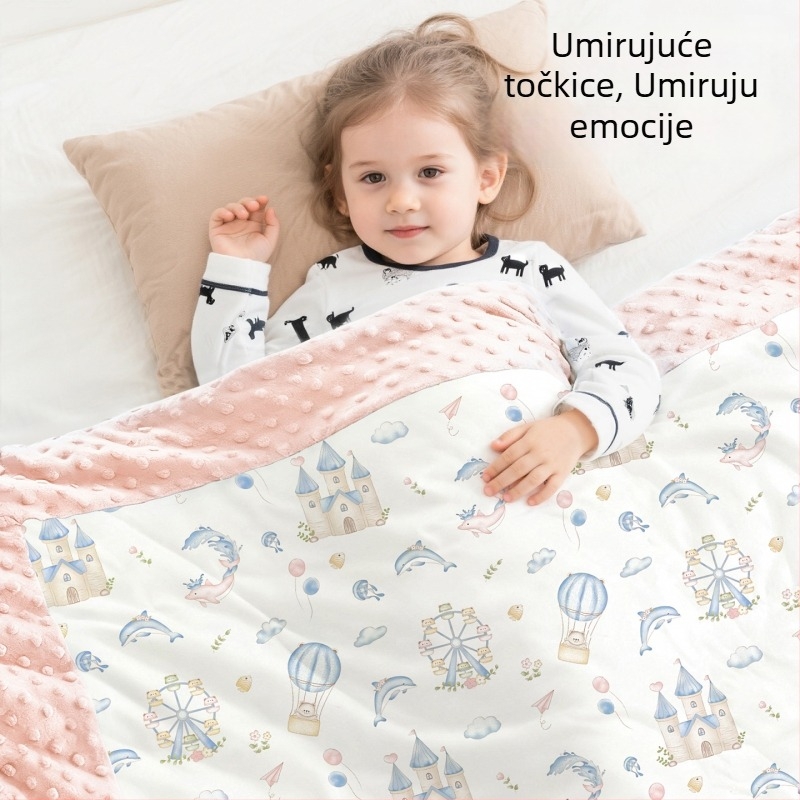 Dječji prekrivač od čiste pamuka, A klasa, za djecu do 3 godine, s poliester punilom, proljeće i jesen
