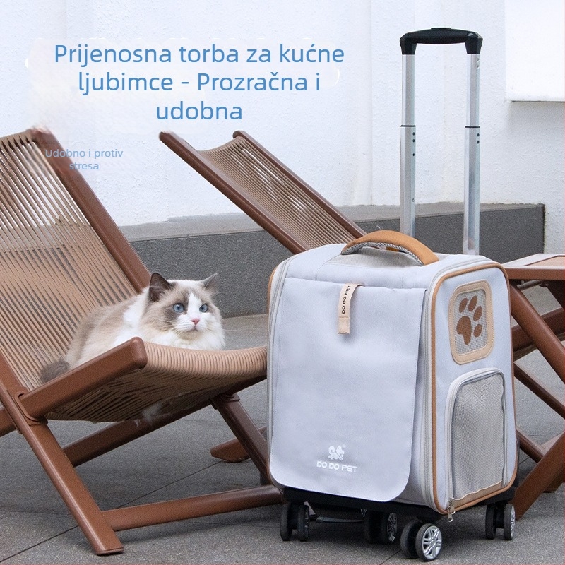 Dodopet Sklopiva torba za kućne ljubimce – za mačke i pse, poliester, kapacitet 32640, srednja čvrstoća, marka dodopet