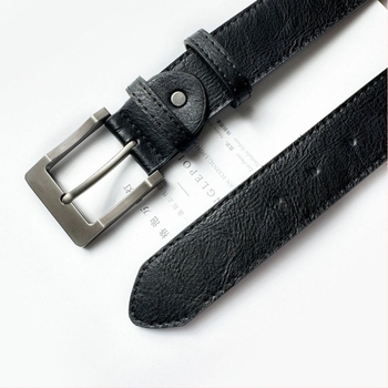 Muški kaiš od PU kože, kopča od legure, zatvaranje pinom, poslovno‑opušten stil, ulični stil, osobni stil