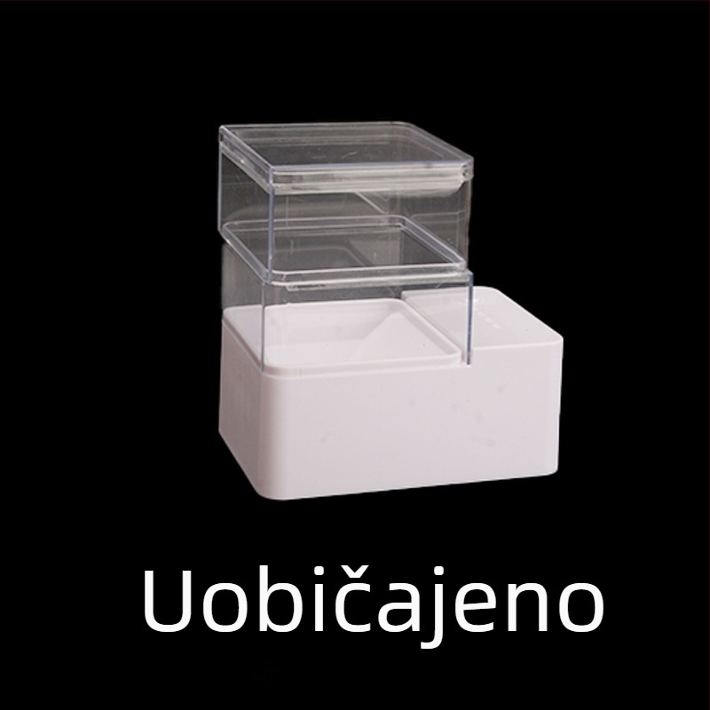 Automatizirani hranilnik za akvarij, ABS materijal, pametni tajmer, pogodan za koi i zlatne ribice, kompletan set, kutija od 36 komada