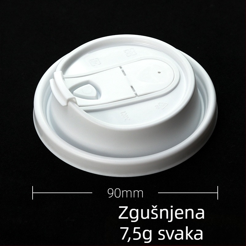 Jednokratna PP čaša za piće, kružnog oblika, kapacitet 501–600 ml, biorazgradiva, mogućnost otiska/logotipa