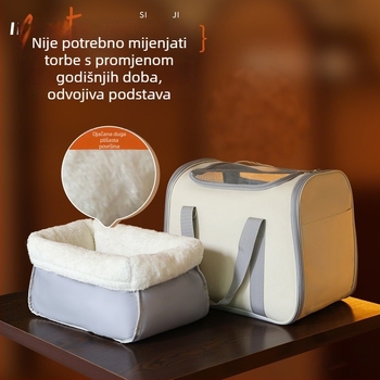 Torba za mačke od Oxford materijala, kapacitet 30000, srednja tvrdoća