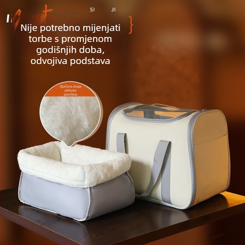 Torba za mačke od Oxford materijala, kapacitet 30000, srednja tvrdoća