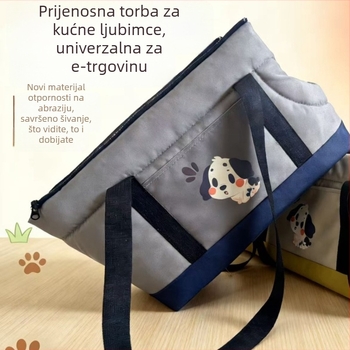 Torba za kućne ljubimce od poliestera, velika kapaciteta, životinjski uzorak, marka YF