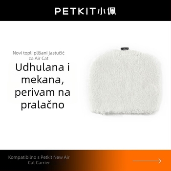 Ruksak za mačke od PVC-a, karikatura uzorak, srednja tvrdoća, marka Xiao pei