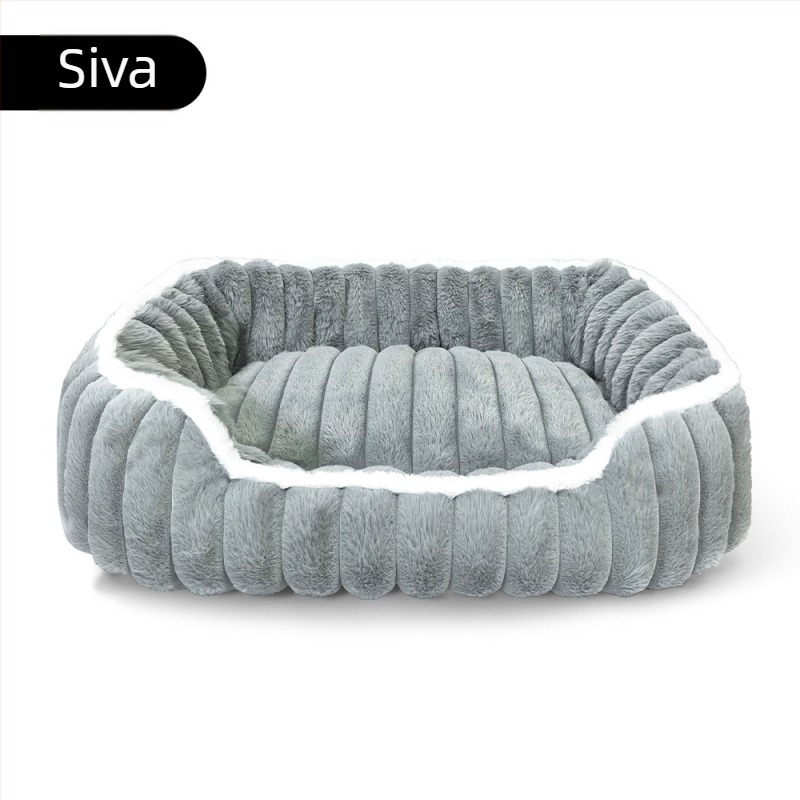 Gnijezdo za kućne ljubimce - plišano, četiri sezone, unutarnja upotreba, perivo, toplo