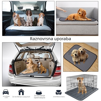 WEITAO Podloga za pse – periva, apsorbirajuća, protuklizna, prozračna poliester vlakna