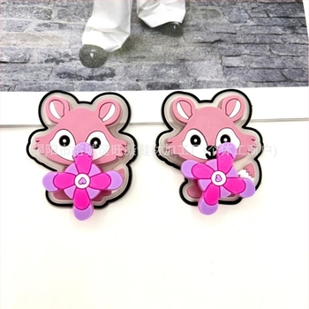 Crocs dodatak s LED svjetlom, rotirajući dizajn Cartoon Paradise, model 2-5123, uklonjiva dekoracija