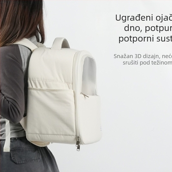 Ruksak za kućne ljubimce - materijal: kompozitna tkanina i debeli pjenu; kapacitet: psi do 5 kg / mačke do 7,5 kg; tvrdoća: srednja; kategorija: torba/kutija za kućne ljubimce