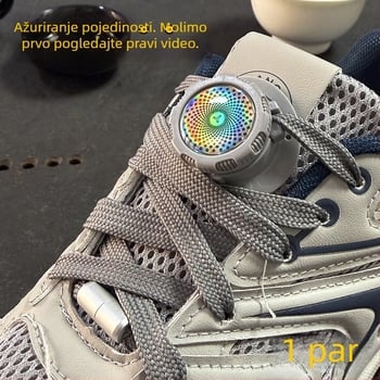 Okretna kopča za cipele za djecu i odrasle, sportska kopča bez ugradnje za tenisice, casual i radne cipele, stil 01, cijelu godinu