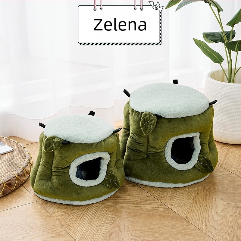 Beibei Pets hamster gnijezdo — zatvoren kružni oblik, prijenosno, održava toplinu, za unutarnju upotrebu, vanjski materijal: kristalno meko + arktički pliš