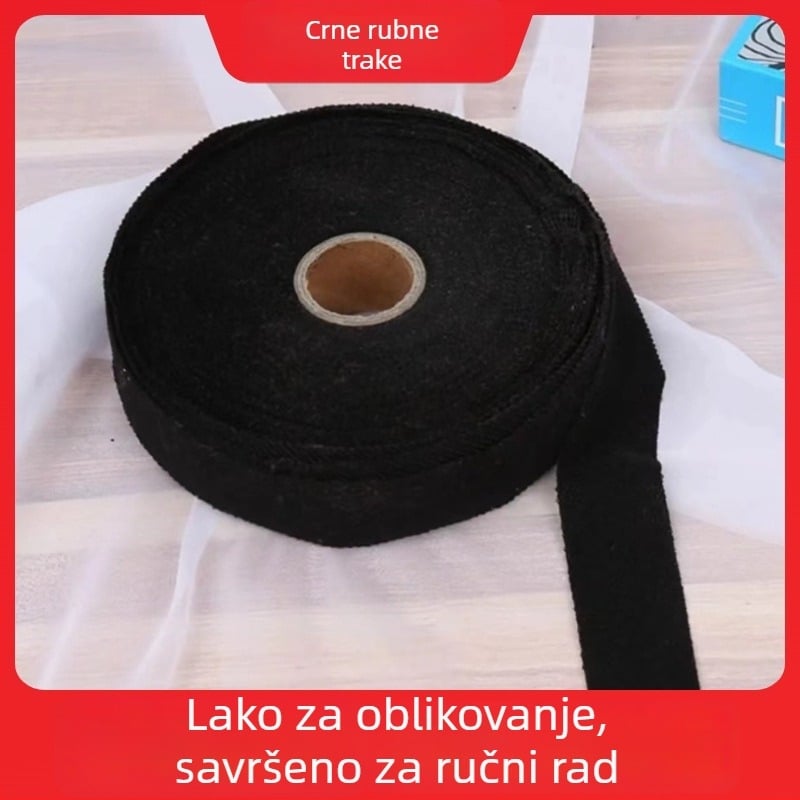 Poliester rubni trak za cipele – dodatak za platnene cipele, retro stil, pogodno za sve sezone
