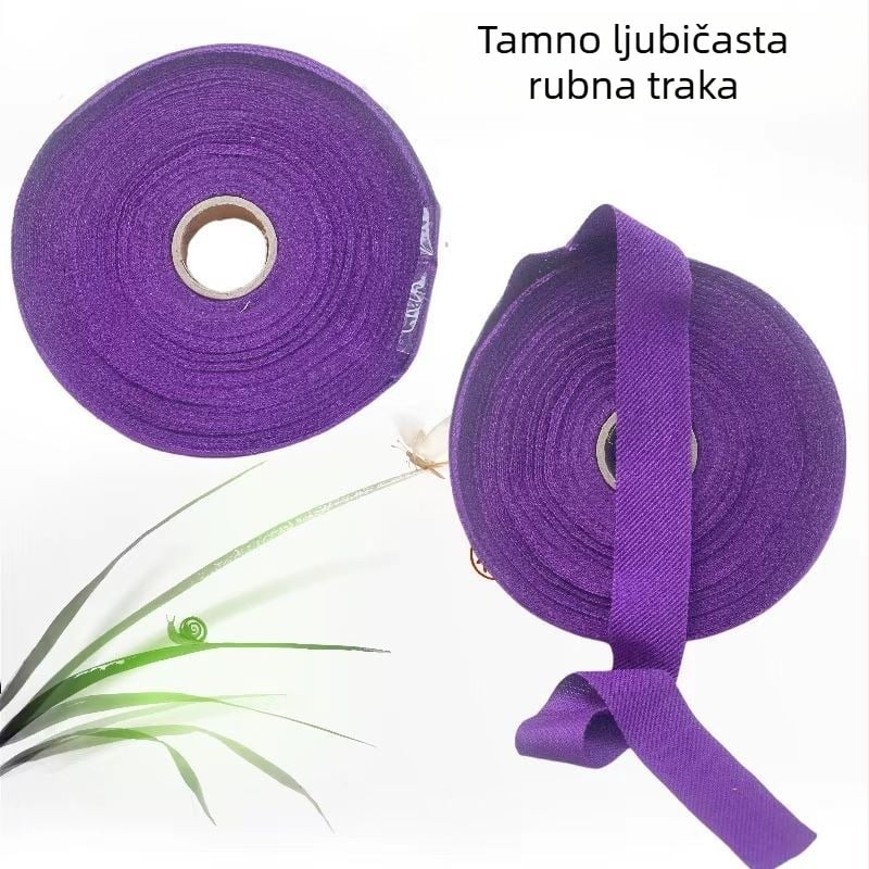 Poliester rubni trak za cipele – dodatak za platnene cipele, retro stil, pogodno za sve sezone