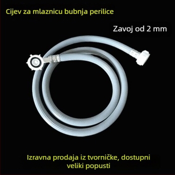 Cijev za dovod i odvod vode perilice — PVC, brend Mufan, prilagodljivo preradu