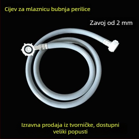 Cijev za dovod i odvod vode perilice — PVC, brend Mufan, prilagodljivo preradu