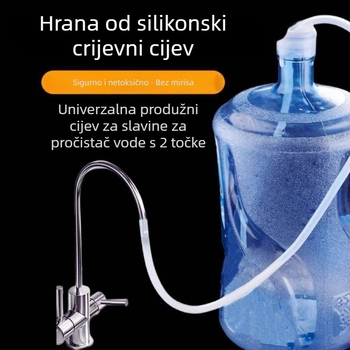 Ulazna cijev za kućni pročišćivač vode, s kompaktnom slavinom i prozirnim fleksibilnim cijevima (CE potvrda)