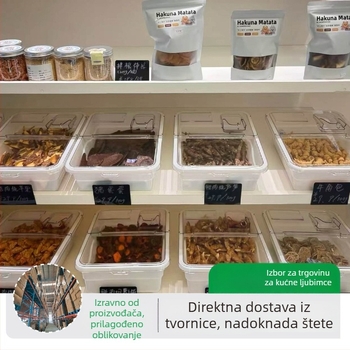 Ecobox Plastična Kutija za Skladištenje Hrane za Mačke i Pse – Zatvorena, Otporna na Vlažnost i Štetočine, Prilagodljiva