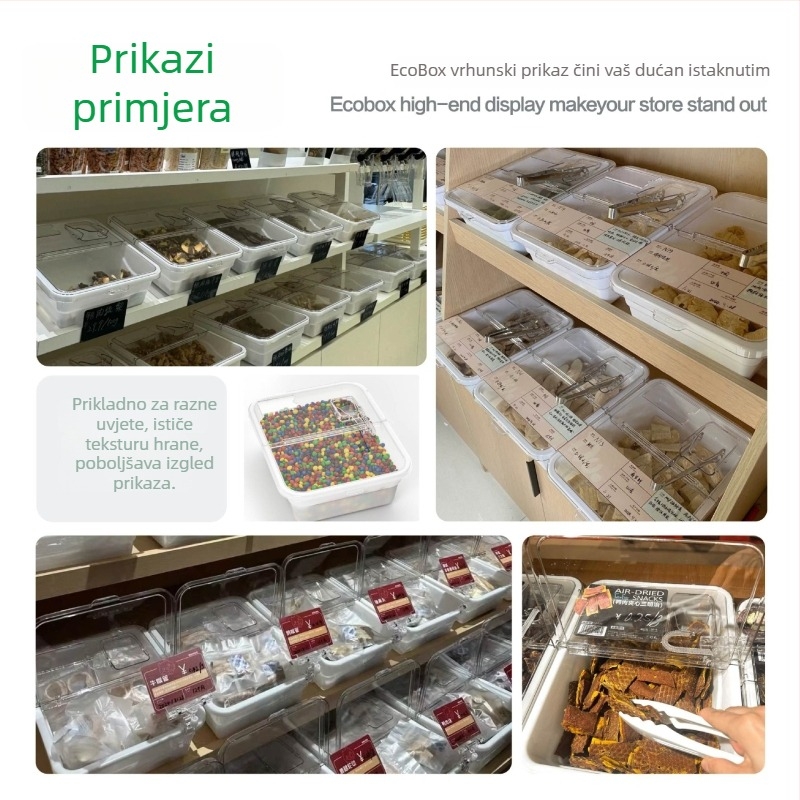 Ecobox Plastična Kutija za Skladištenje Hrane za Mačke i Pse – Zatvorena, Otporna na Vlažnost i Štetočine, Prilagodljiva