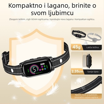Ovratnik protiv lažanja psa, gumeni, opća namjena, marka Powerful Merchant