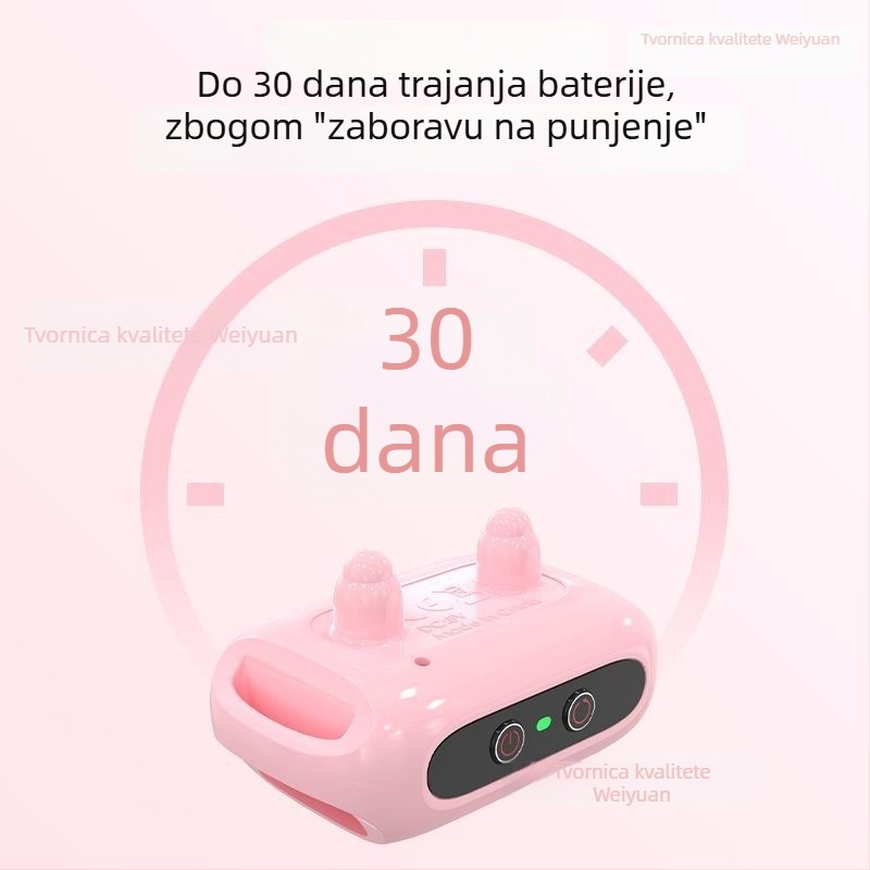 Pametan ogrlica za male kućne ljubimce s kontrolom laveža, automatsko smanjenje laveža, gumeni materijal, opće namjene, domaća proizvodnja