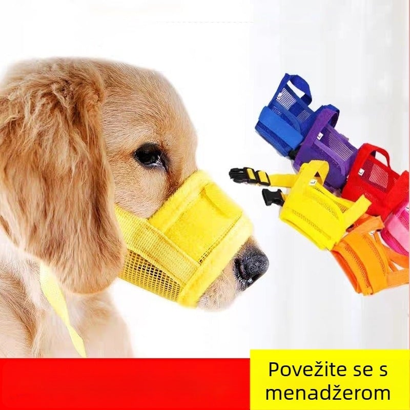 Set maski za pse – protiv ugriza, protiv lajanja, zaštita od žvakanja, maska za usta za pse; Materijal: Drugi; Uvoz: Ne; Šifra artikla: 703109860502