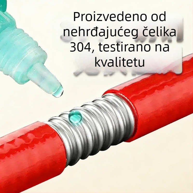 Nehrđajući čelični kovani crijevo za bojler za vodu, 4-točkovno sučelje, 304, 3 MPa, 100°C