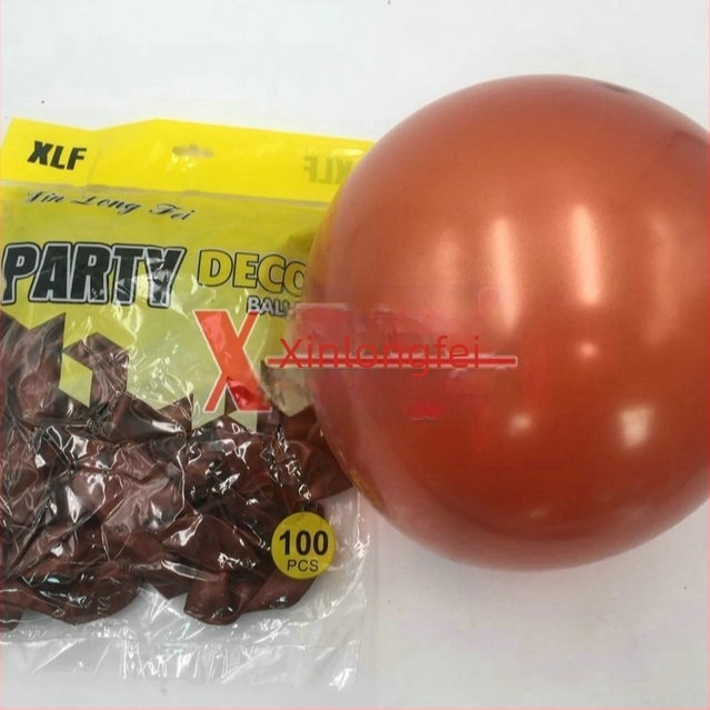 Xinlongfei latex dekorativni okrugli balon za svadbeni luk s perlastim efektom i tiskom logotipa