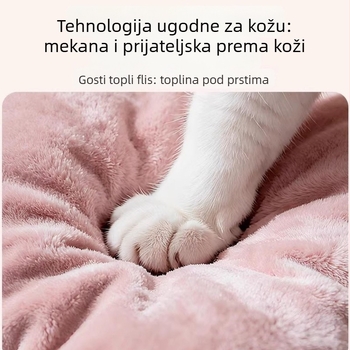 Mačje gnijezdo od pliša, toplo, cijele godine, univerzalno za mačke, model PJY-001