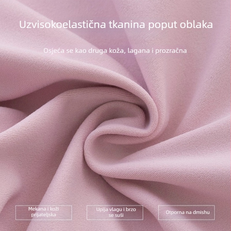Joga top s ugrađenom jastučićem za prsa, najlon/elastan 80/20, odvlači vlagu, prozračan, brzo sušenje, tanke naramenice