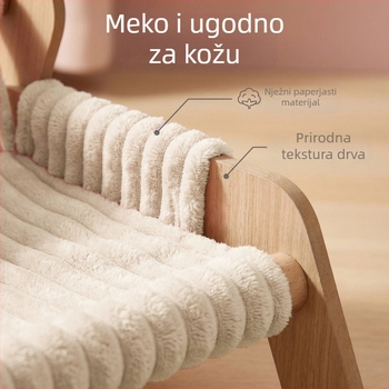Mačje gnijezdo – drveno, zimska unutarnja upotreba, održava toplinu mačke