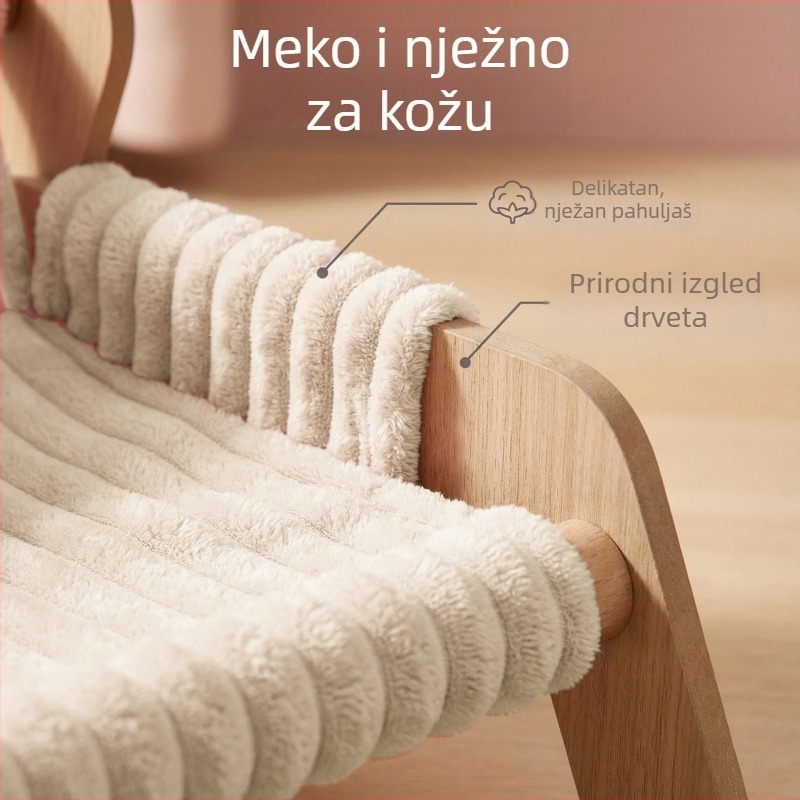 Mačje gnijezdo – drveno, zimska unutarnja upotreba, održava toplinu mačke
