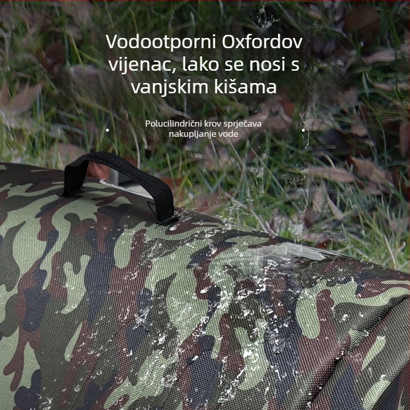 Vanjska zatvorena kućica za mačke, topla i prostrana, s debelim zidovima, vodootporna i otporna na ugrize, pogodna za sve sezone