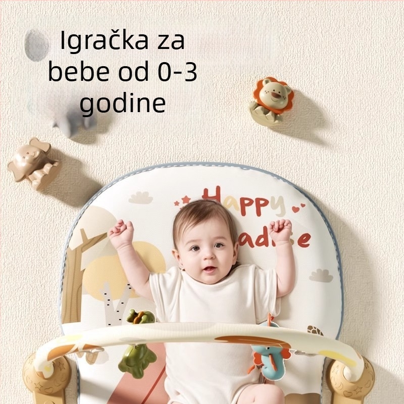 Dječji pianino-gimnastika s pedalama – plastična igračka za dob 0–3 godine, 11 funkcija