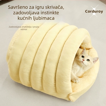 Mačje gnijezdo, zatvorenog tipa, topla PP pamuk materijal, cjelogodišnje korištenje, brend Autumn