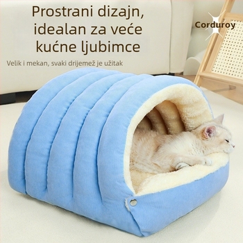 Mačje gnijezdo, zatvorenog tipa, topla PP pamuk materijal, cjelogodišnje korištenje, brend Autumn