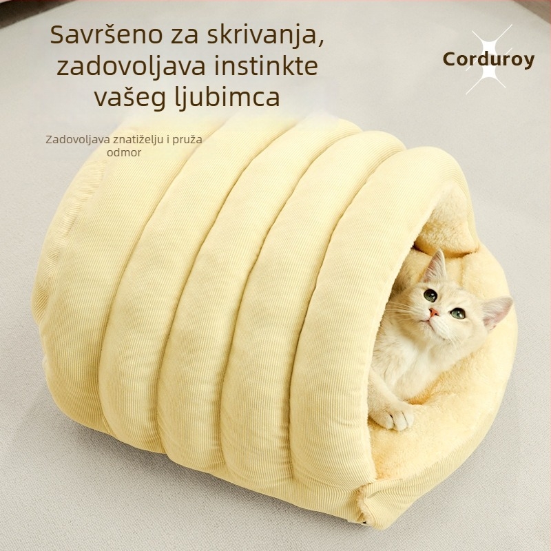 Mačje gnijezdo, zatvorenog tipa, topla PP pamuk materijal, cjelogodišnje korištenje, brend Autumn