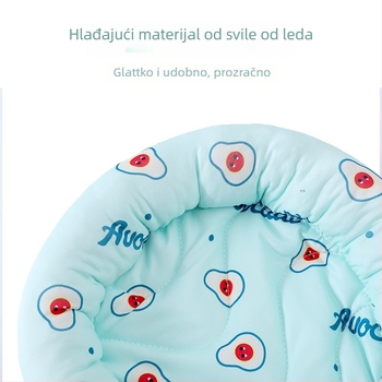 Hlađenje gnijezdo za hrčka, lagani kružni dizajn, rashladna podloga